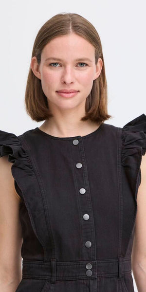 b young KAMILLA Dress in Black