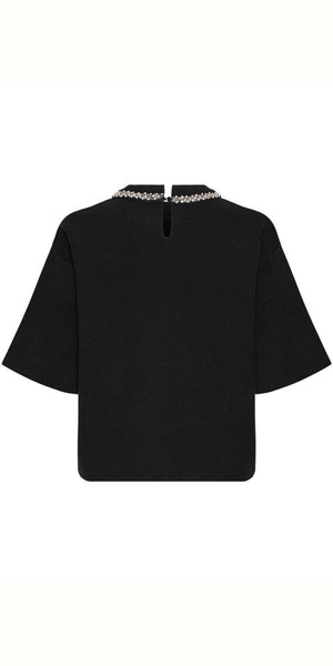 ICHI DORISE Knit in Black