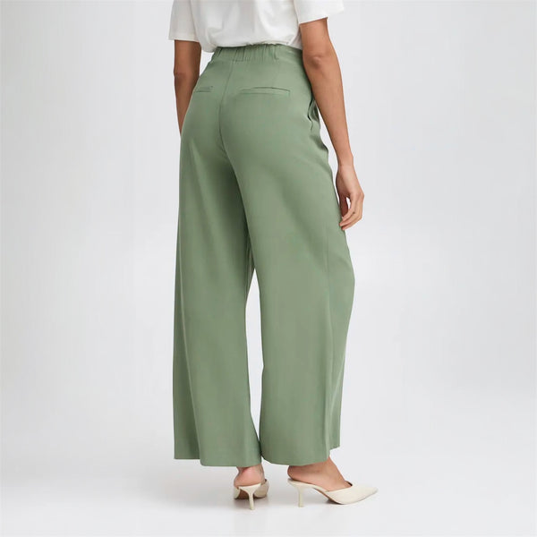 b young DALANO Wide Pants in Sea Spray - TheSecretCloset.Boutique
