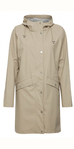 ICHI TAZI Raincoat in Doeskin (Pre- order)
