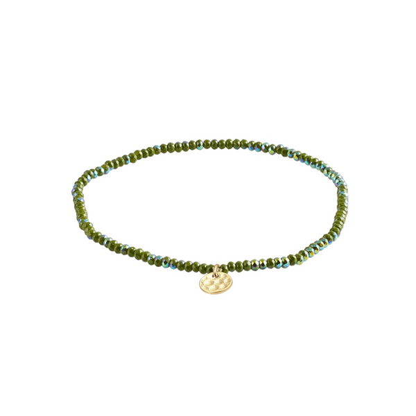 Pilgrim INDIE Bracelet in Dark Green - TheSecretCloset.Boutique