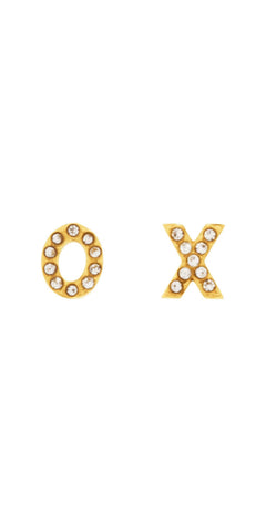 JOY X.O. Post Earring in Gold Plating