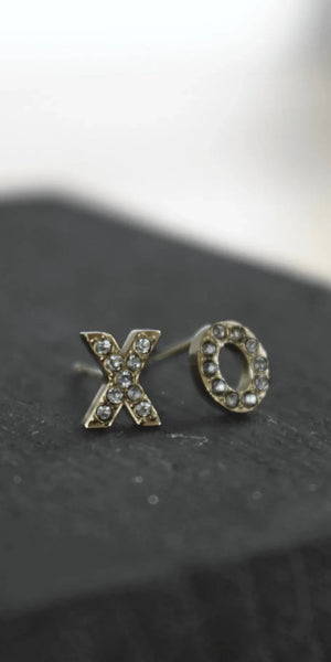 JOY X.O. Post Earring in Gold Plating