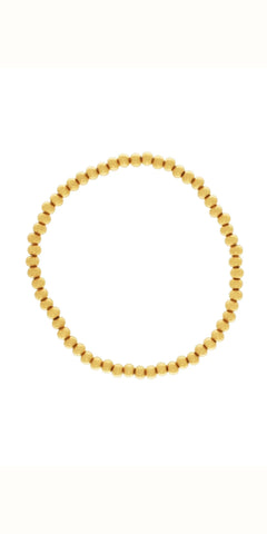 PASSION waterproof Ball Stretch Bracelet in Gold