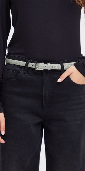 ICHI SUTIN Belt in Silver