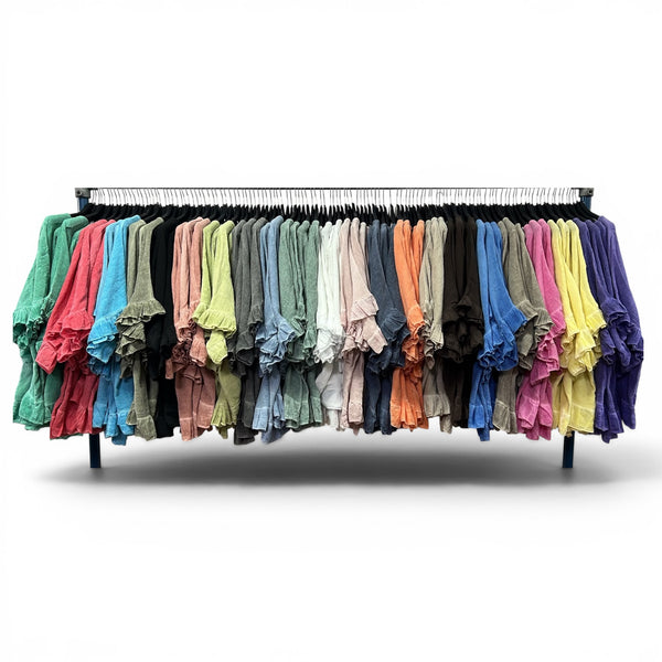 Cotton Frill Top (various colours)