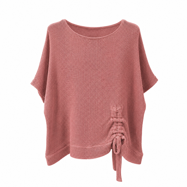Cotton Net Gathered Top (various colours)