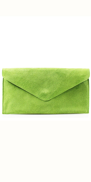 Suede Clutch Bag (various colours)