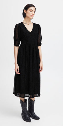 ICHI JALANI Dress in Black