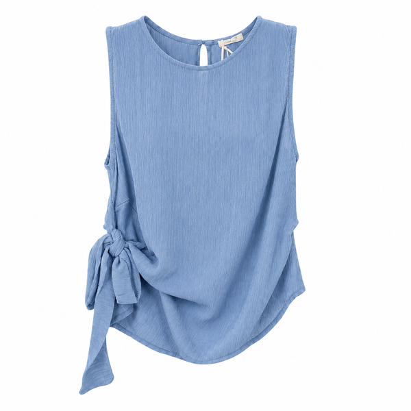 Tie Side Drape Top (various colours)