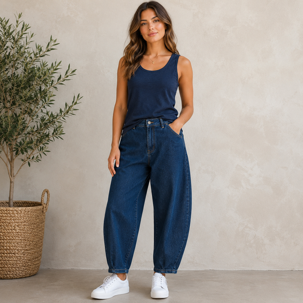 Cotton Ribbed Vest (various colours)