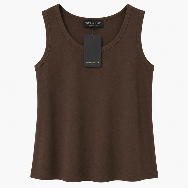 Cotton Ribbed Vest (various colours)
