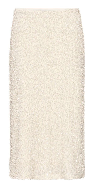 b young PARY Skirt in Oatmeal