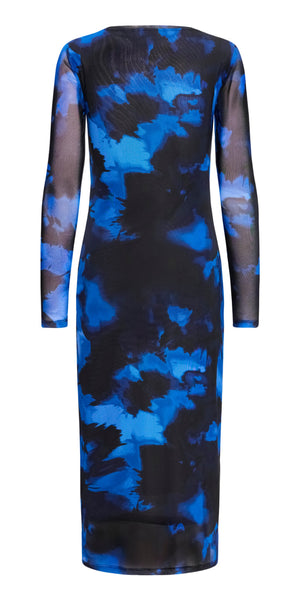 b young PALOMA Mesh Dress in Soft Cloud