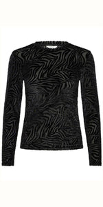 b young SHIRLEY Top in True Black