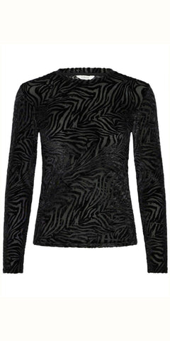 b young SHIRLEY Top in True Black