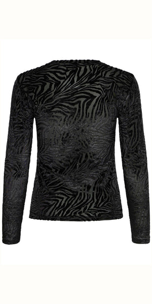 b young SHIRLEY Top in True Black