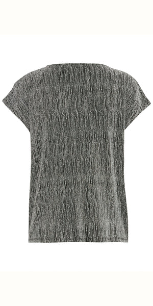 b young SHILOH Top in Silver Mix