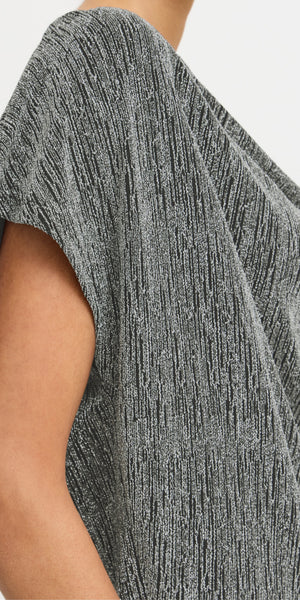 b young SHILOH Top in Silver Mix