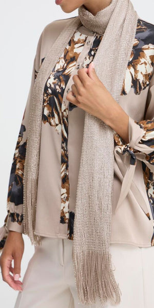 b young VOET Scarf in Silver