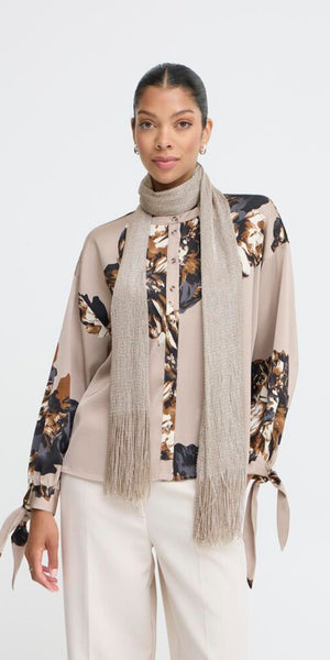 b young VOET Scarf in Silver