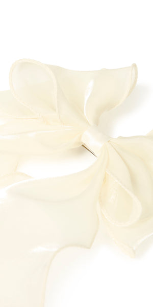 b young VIOLETTA Bow in Oatmeal