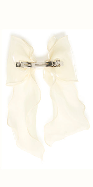 b young VIOLETTA Bow in Oatmeal