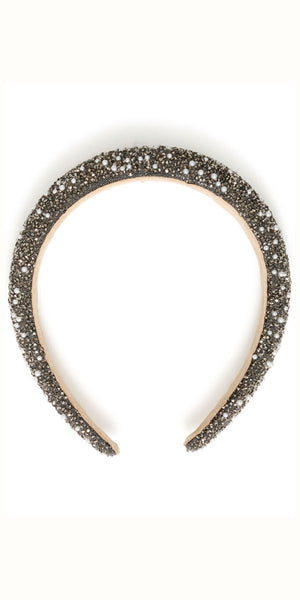 ICHI CARLY Headband in Shale