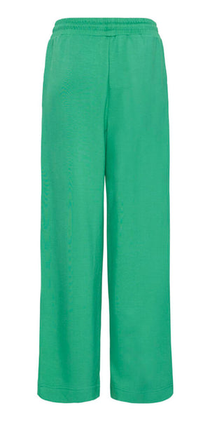 b young PUSTI Wide Pants in Leprechaun Green
