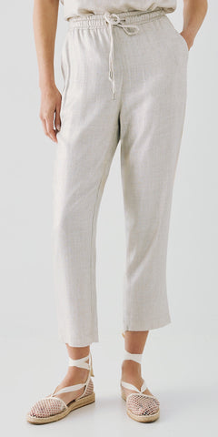 ACCESS Metallic Effect Linen Trousers