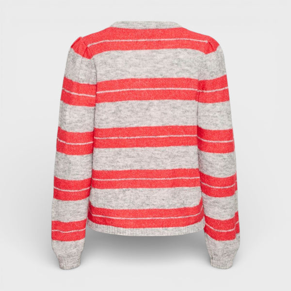 ICHI DUSTY Knit in Grey - TheSecretCloset.Boutique