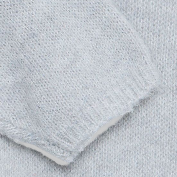 b young OTIA Jumper in Light Grey Melange