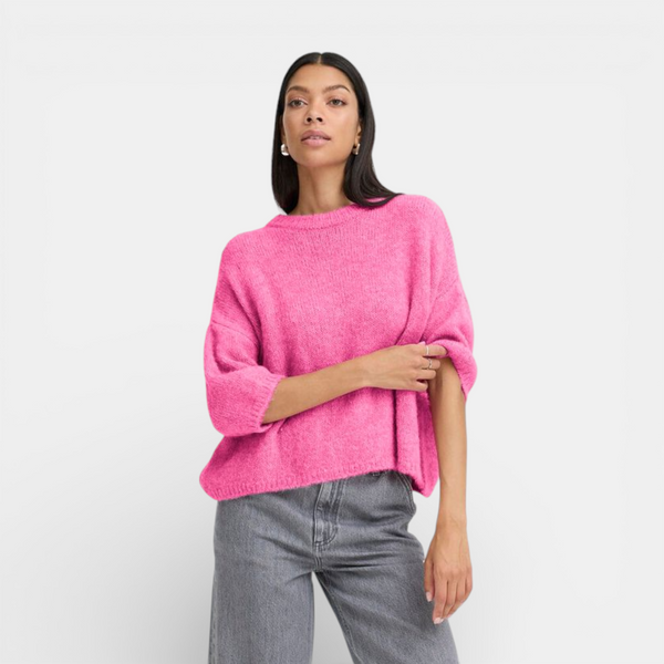 b young OTIA Jumper in Phlox Pink