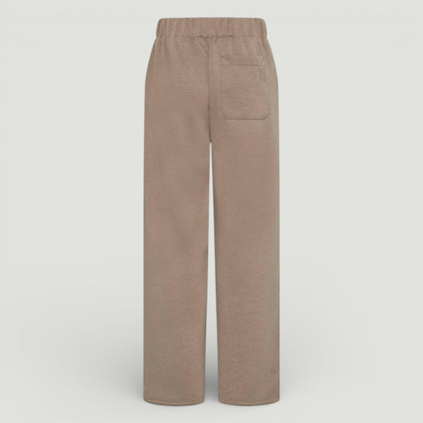 ICHI COZY Pants in Sepia Tint Melange