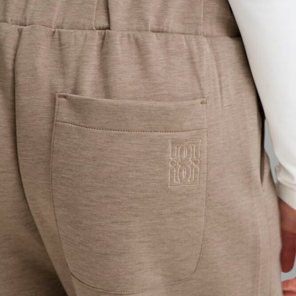 ICHI COZY Pants in Sepia Tint Melange