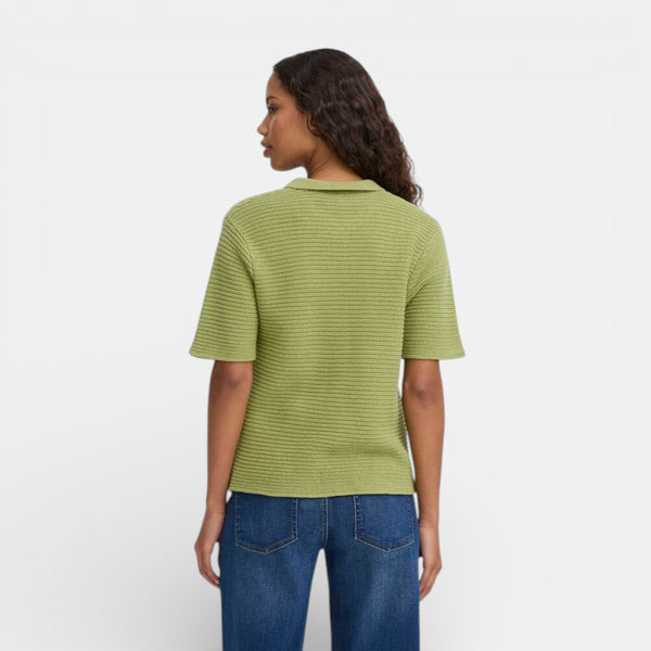 ICHI DEMUE Cardigan in Iguana - TheSecretCloset.Boutique