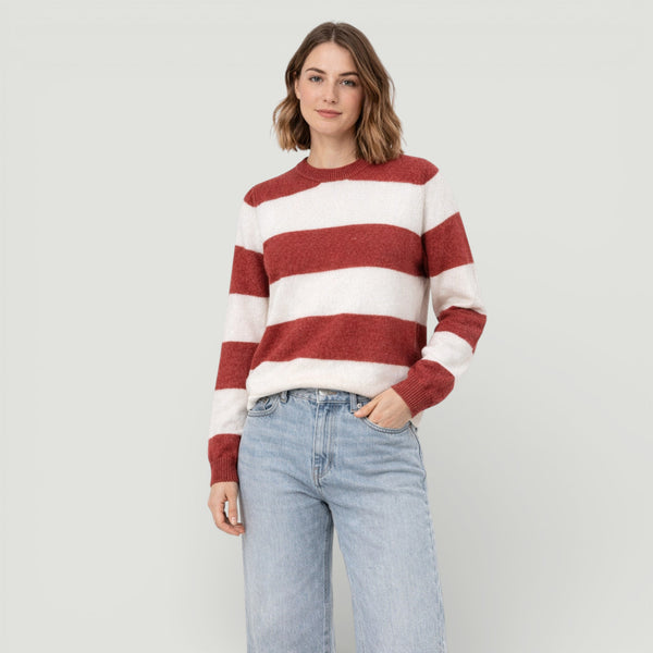 ICHI DUSTY Knit in Cowhide