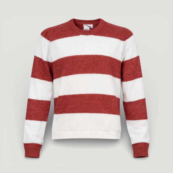 ICHI DUSTY Knit in Cowhide