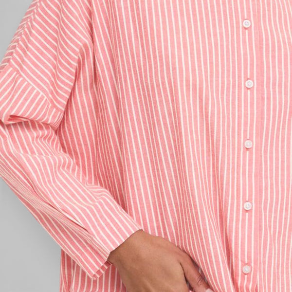 ICHI GILLY Shirt in Birch/Pink - TheSecretCloset.Boutique