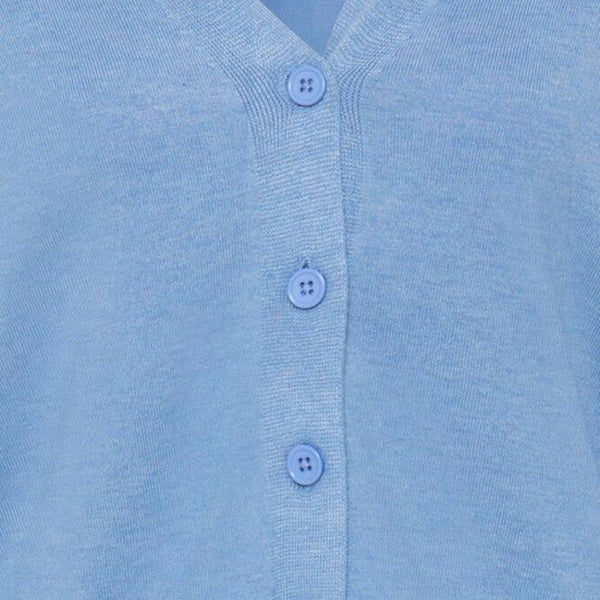 b young MORLA Cardigan in Della Robbia Blue - TheSecretCloset.Boutique