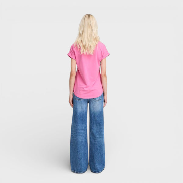 b young PAMILA T Shirt in Phlox Pink - TheSecretCloset.Boutique