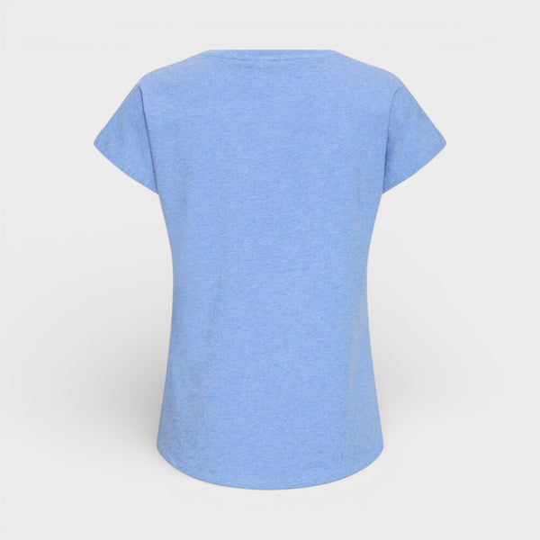 b young PAMILA V T Shirt in Della Robbia Blue