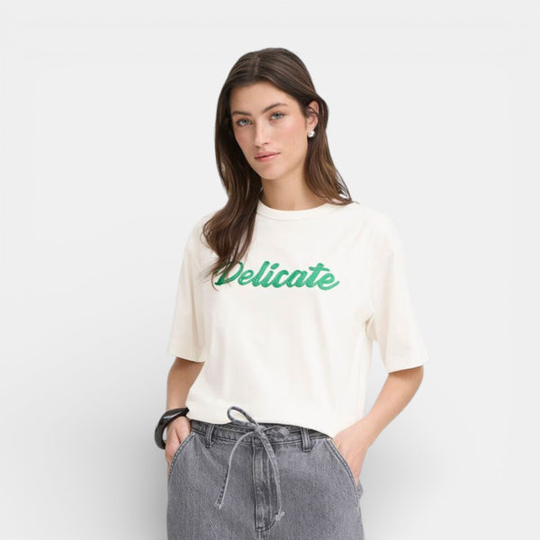 b young PANDINNA Delicate T Shirt - TheSecretCloset.Boutique