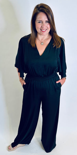 ACCESS Elegant Jumpsuit in Black