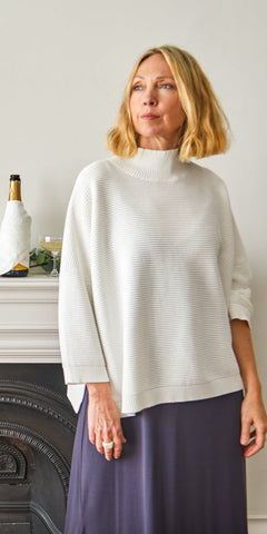 CHALK Vicki Jumper in Ivory