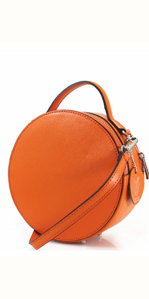Leather Circle Bag - TheSecretCloset.Boutique