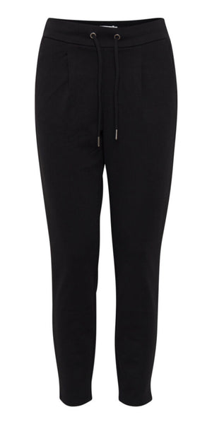 B. Young Rizetta Jersey Trouser in Black - TheSecretCloset.Boutique