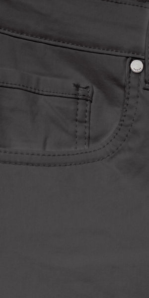 b young Kato Kiko Leather Look Jeans - TheSecretCloset.Boutique
