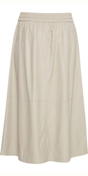 b young ESONI Skirt in Cement - TheSecretCloset.Boutique