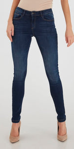 b young LOLA LUNI Skinny Fit Jeans in Ink - TheSecretCloset.Boutique